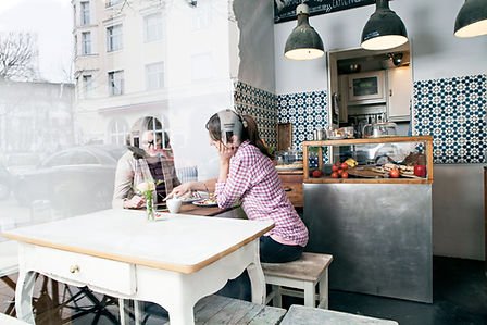 Women in a restaurant